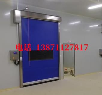 龙沙拉链密封快速卷帘门